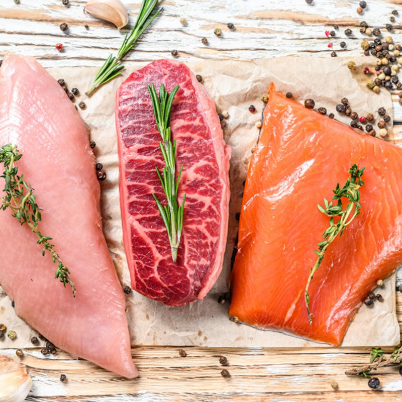 Meat, Poultry and Fish