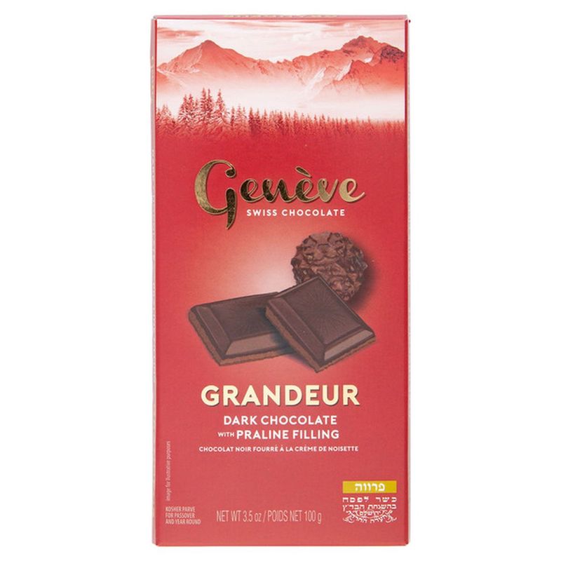 Grandeur Dark Chocolate w/ Praline Filling