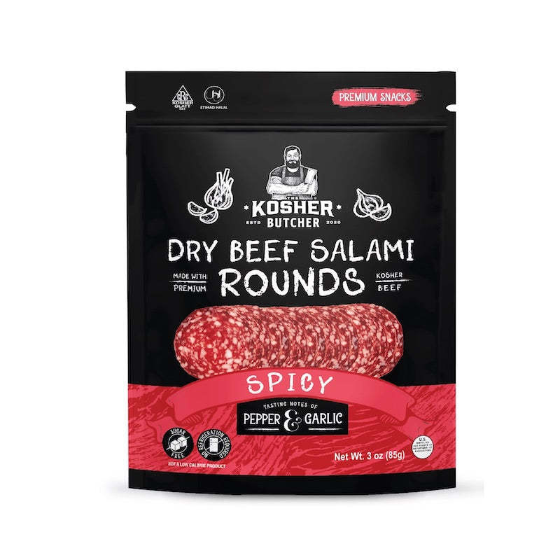 Rounds - Spicy Dry Beef Salami
