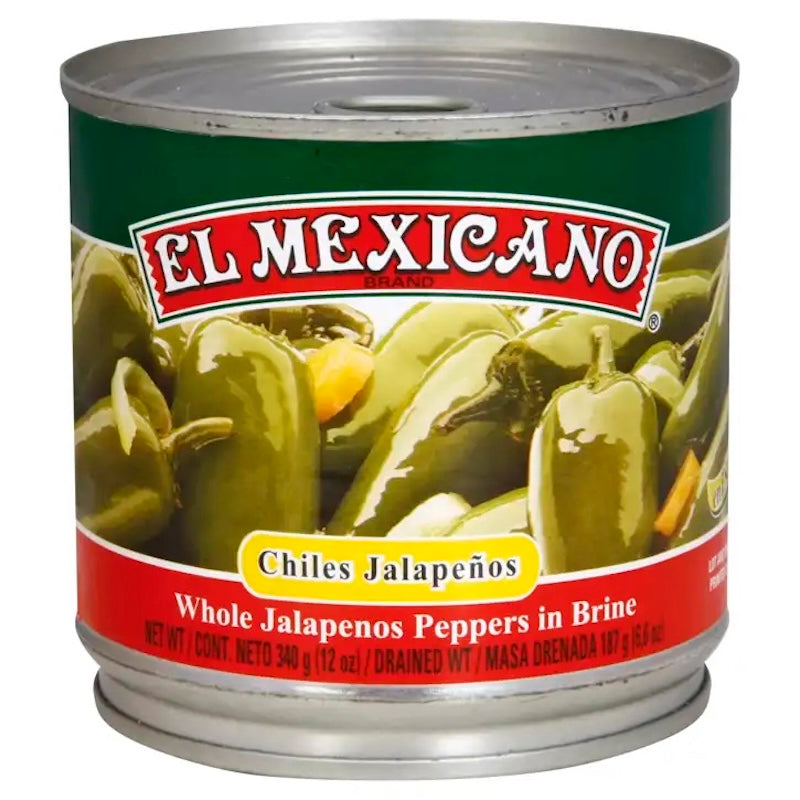 Whole Jalapeño Peppers in Brine