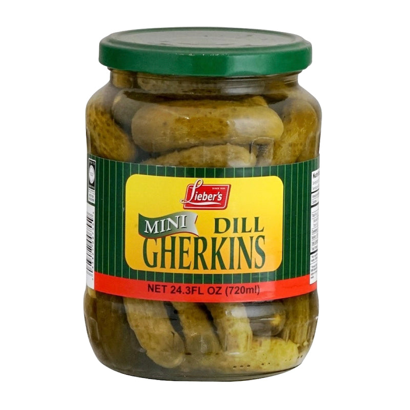 Kosher Dill Mini Gherkins