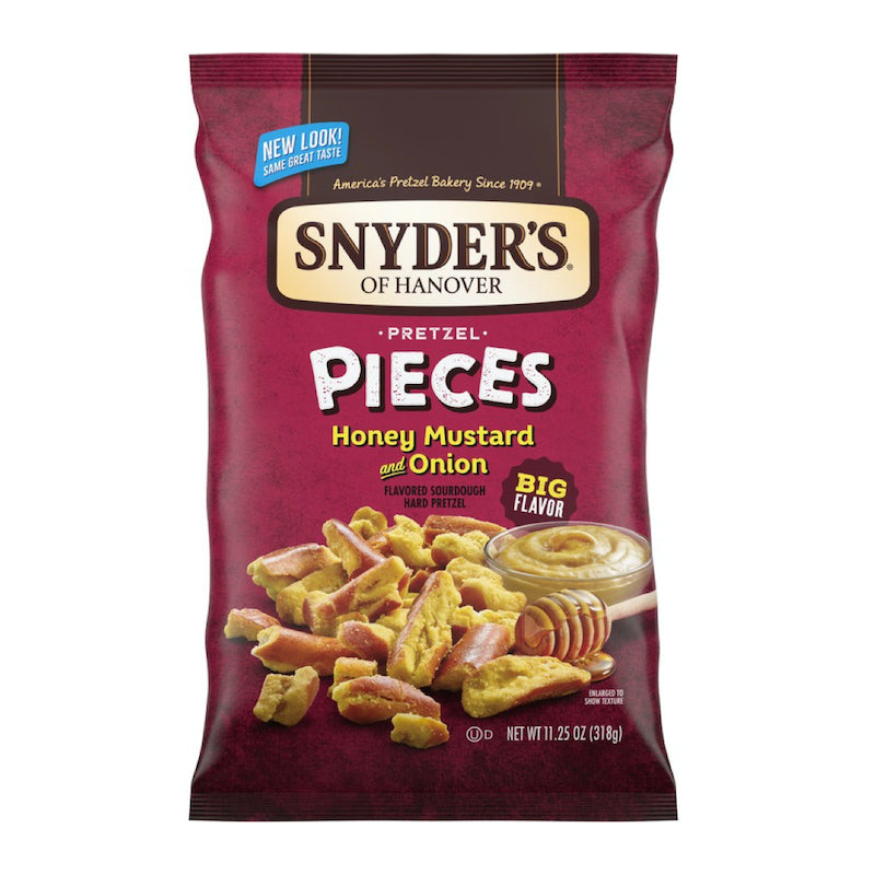 Honey Mustard and Onion Pretzel Pieces