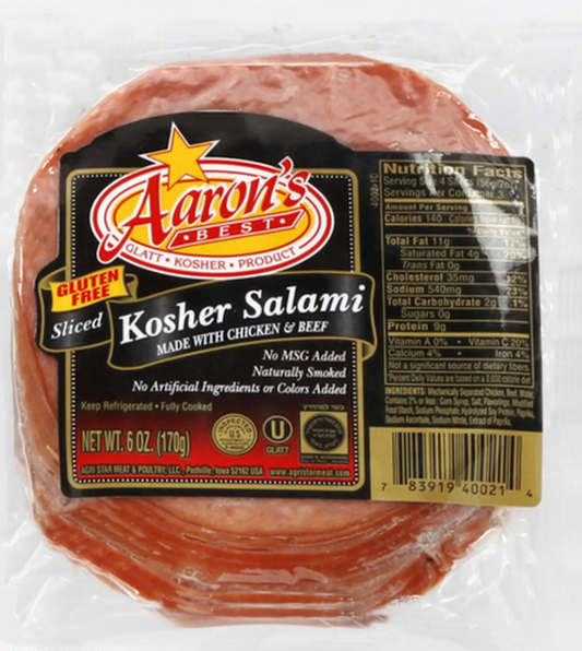 Sliced Kosher Salami