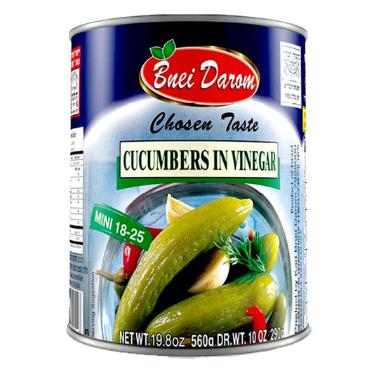 Cucumbers in Vinegar, Size 18-25