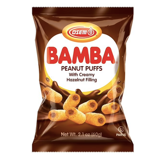 Bamba w/ Creamy Hazelnut Filling