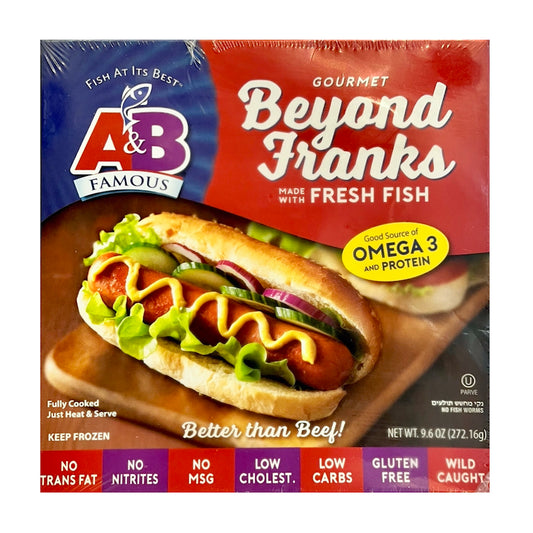 Beyond Franks made with Fresh Fish