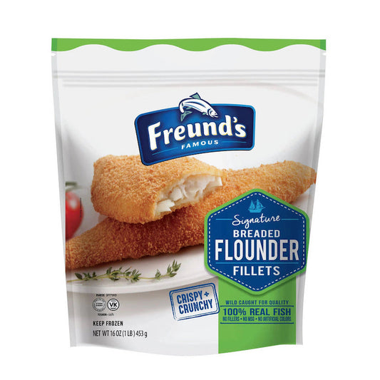 Breaded Flounder Fillets