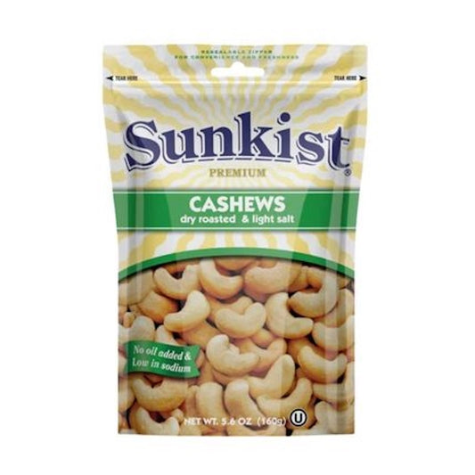 Cashews - Dry Roasted & Lightly Salted