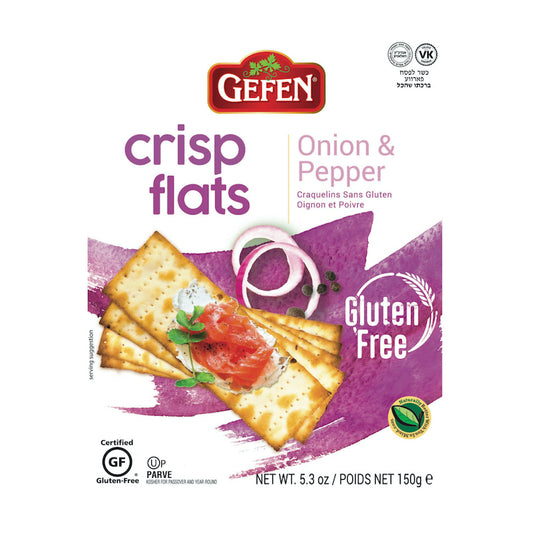 Crisp Flats - Onion & Pepper