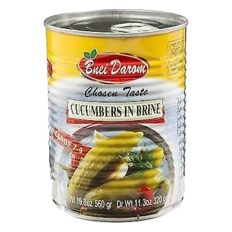 Cucumbers in Brine, Size 7-9