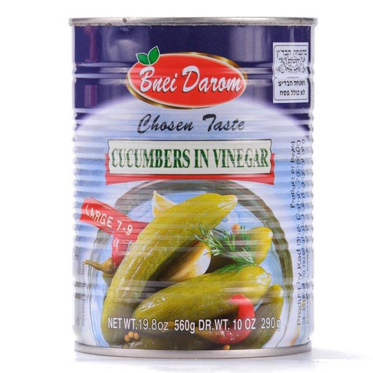 Cucumbers in Vinegar, Size 7-9