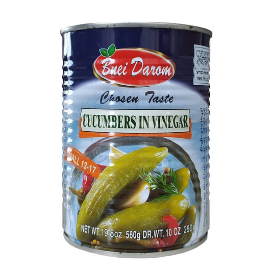 Cucumbers in Vinegar, Size 13-17