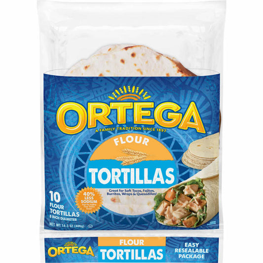 Flour Tortillas, 10 ct