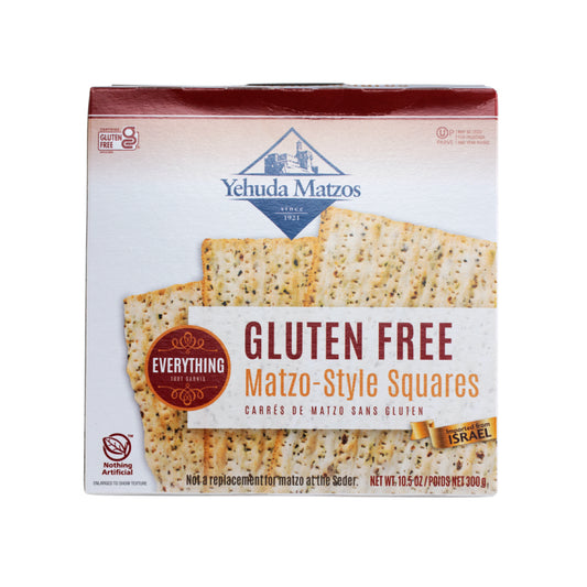 Gluten Free Matzo-Style Squares - Everything