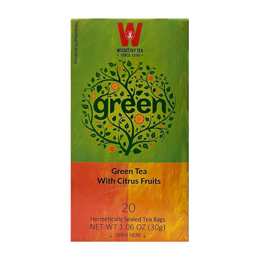 Green Tea with Citrus Fruits