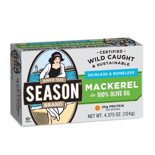 Grilled Mackerel in Olive Oil