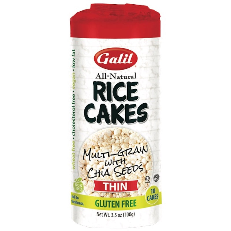 Multigrain Rice Cakes w/ Chia Seeds