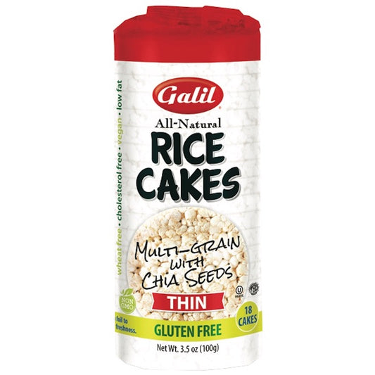 Multigrain Rice Cakes w/ Chia Seeds