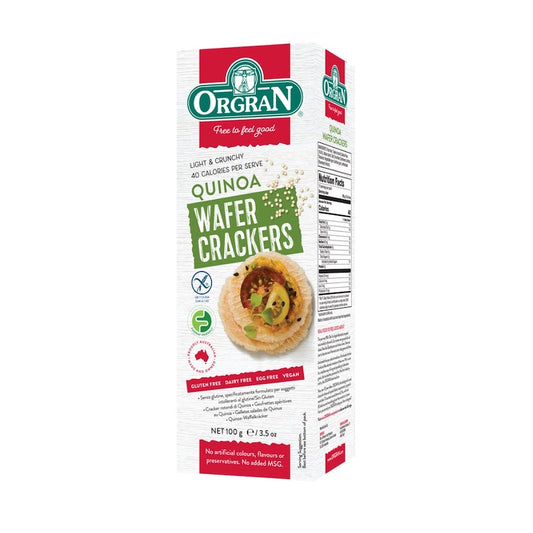 Quinoa Wafer Crackers