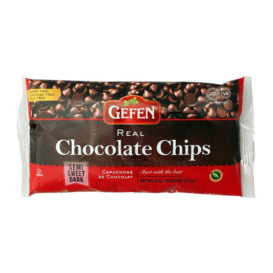 Real Chocolate Chips Semi-sweet Dark (Parve)