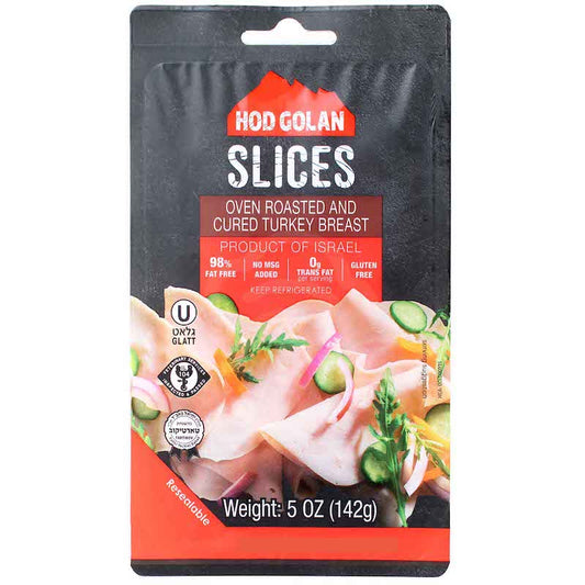 Sliced Oven Roasted and Cured Turkey Breast