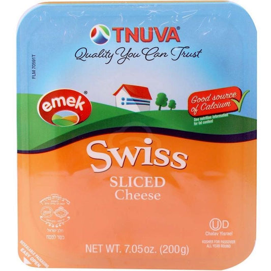 Sliced Swiss Cheese