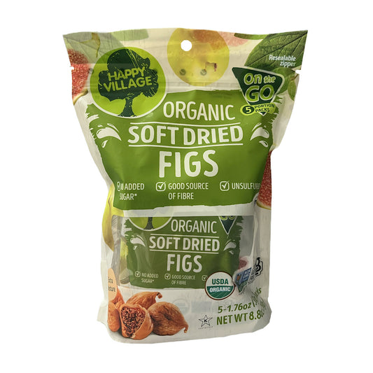 Soft Dried Organic Figs (5 packs)