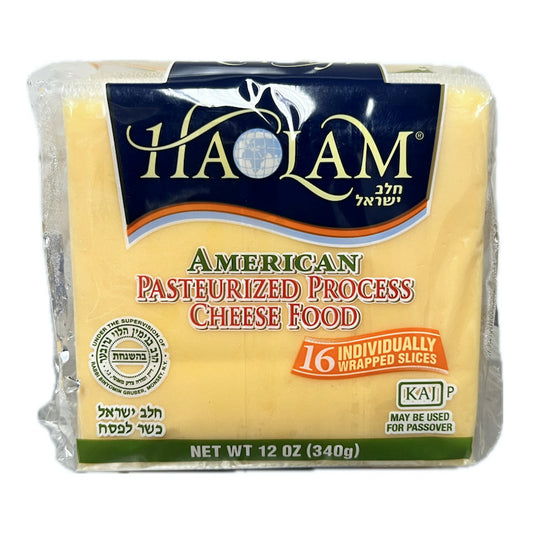 Yellow American Pasteurised Process Cheese Food