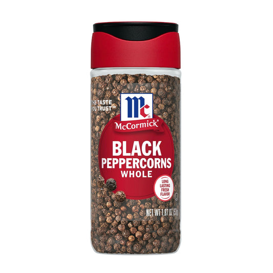 Whole Black Peppercorns